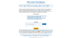 Desktop Screenshot of monobasinresearch.org