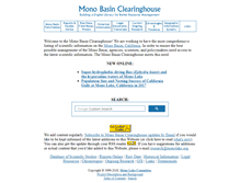 Tablet Screenshot of monobasinresearch.org